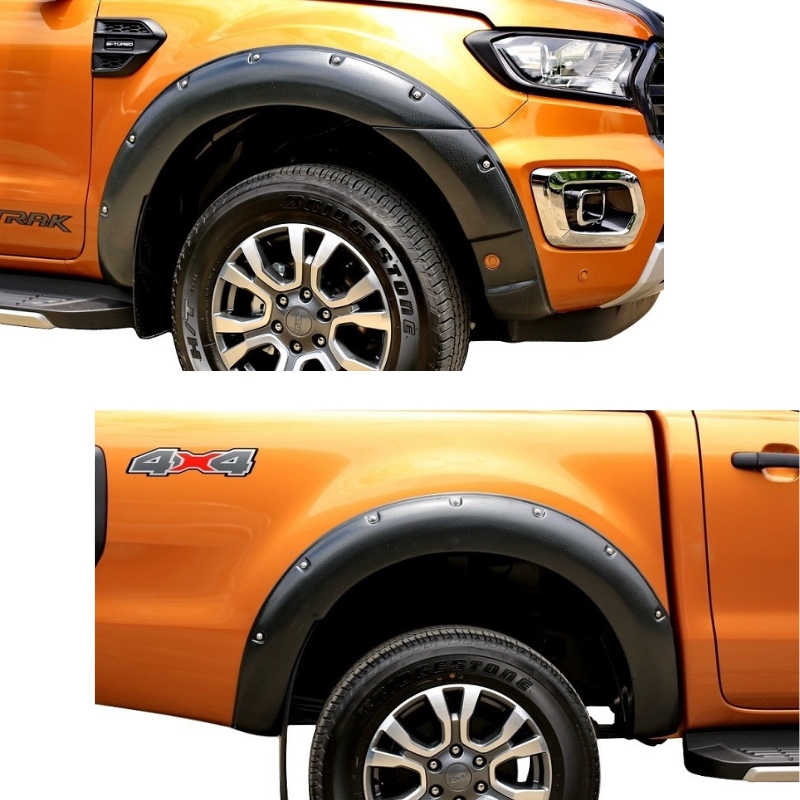 Ford Ranger T8 Fender Flares with Nuts and Sensor Hole (2)