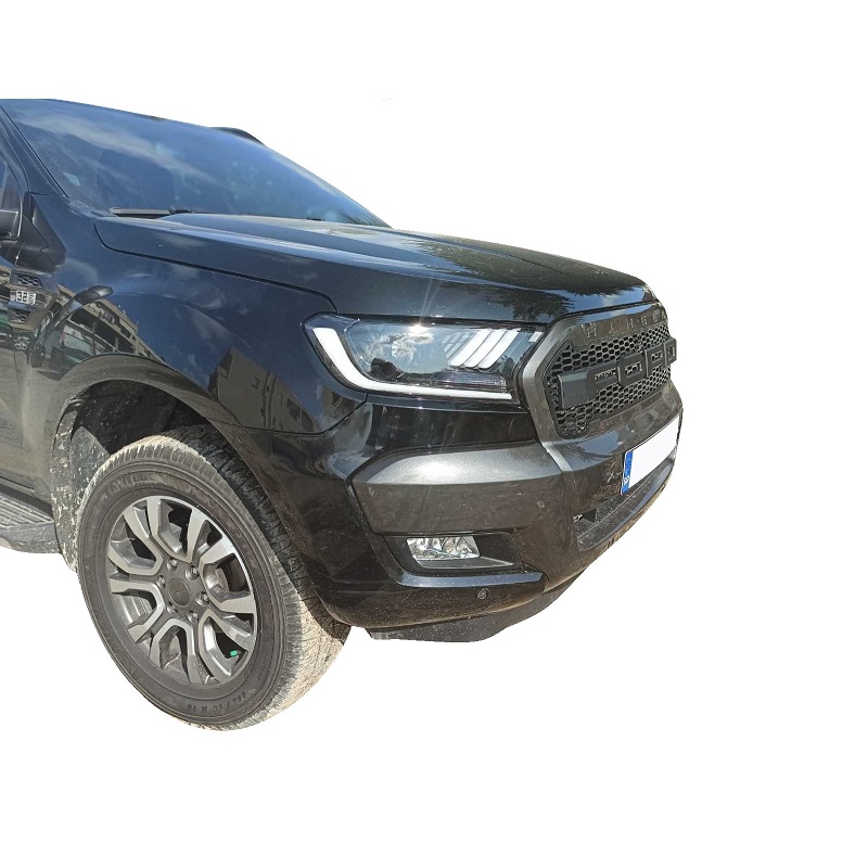 Ford Ranger Mustang Style Headlights Full LED Side View During Day