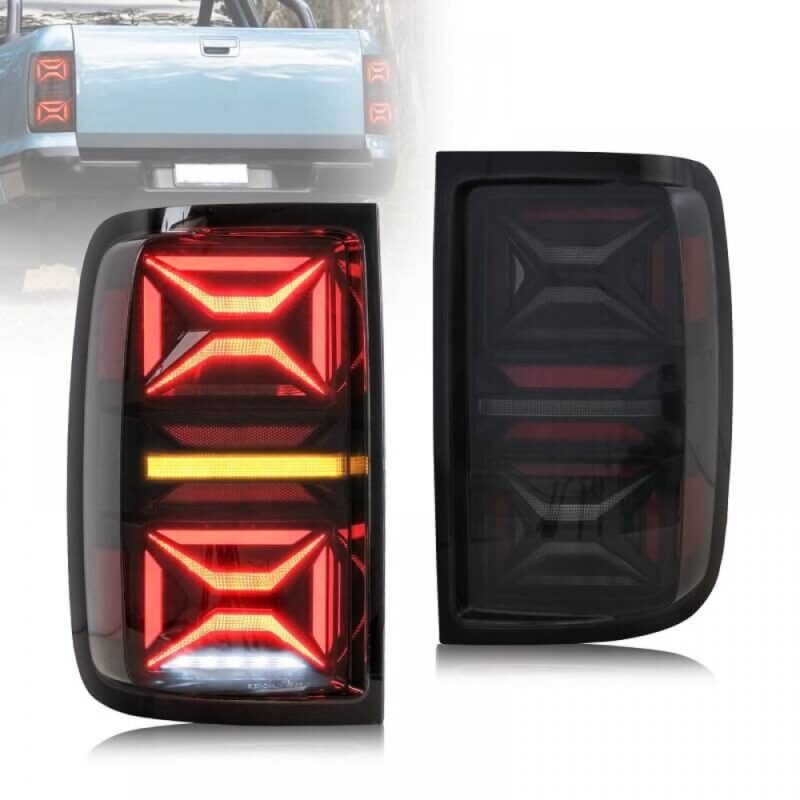 Volkswagen Amarok 2010-2021 Smoked LED Taillights - Vland