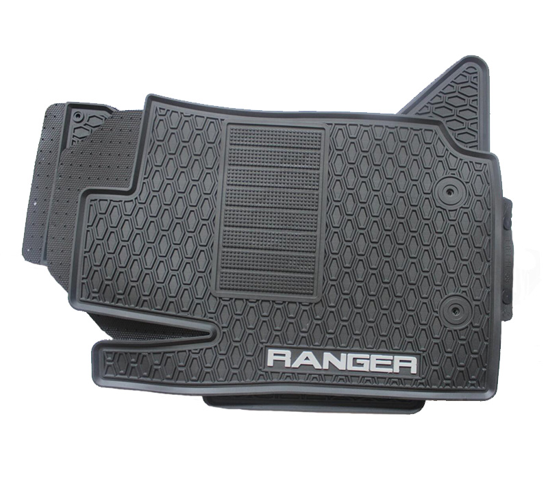 OEM Rubber Floor Mats Product For Ford Ranger T6 2012-2016 Side View