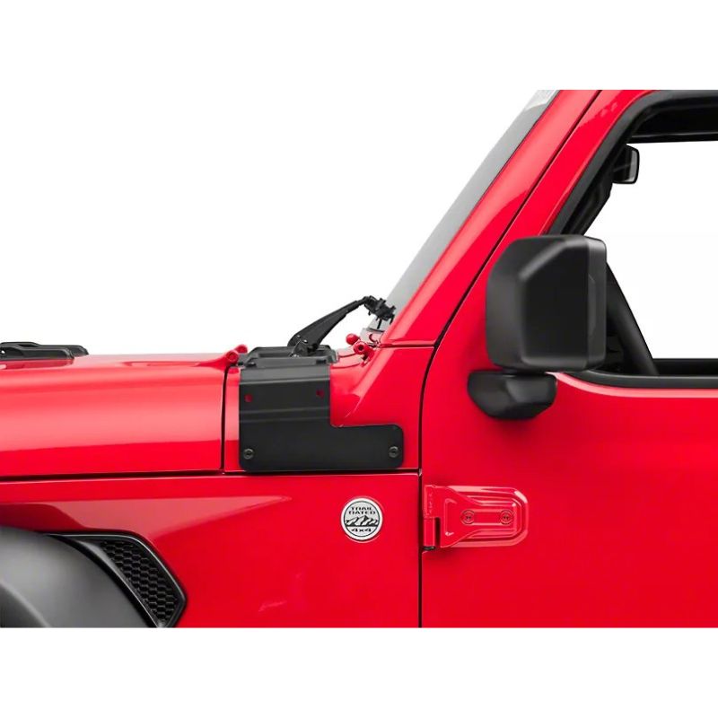 Jeep Wrangler JL LED Light Hood Mounting Brackets Thumbnail