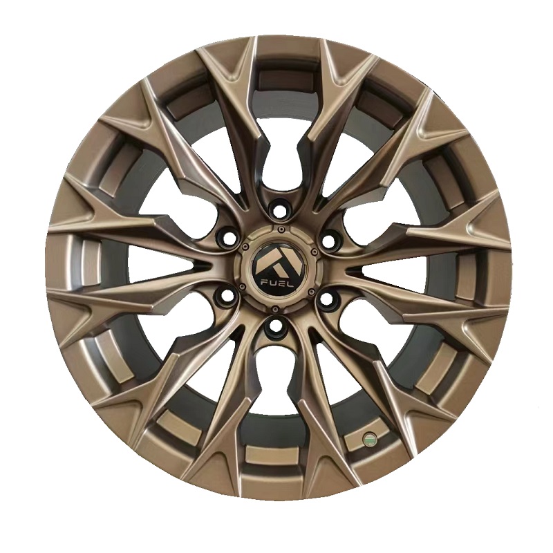 Product display photo of the Aluminum Wheels 17″ 6×139.7 - Fuel Off Road Flame 5