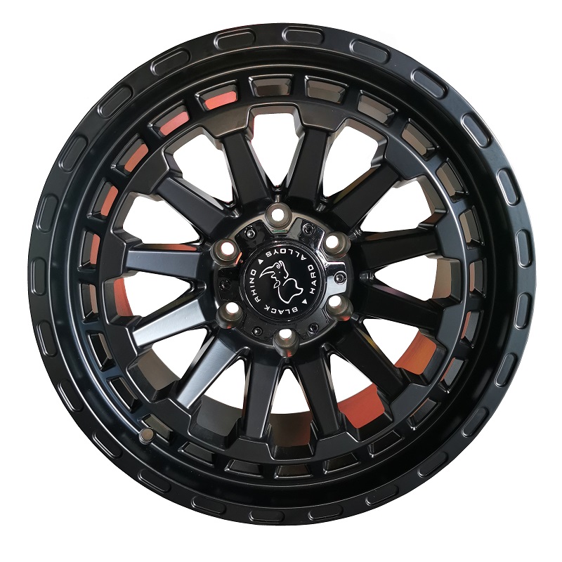 Product display photo of the Aluminum Wheels 17″ 6×139.7 - Black Rhino Raid