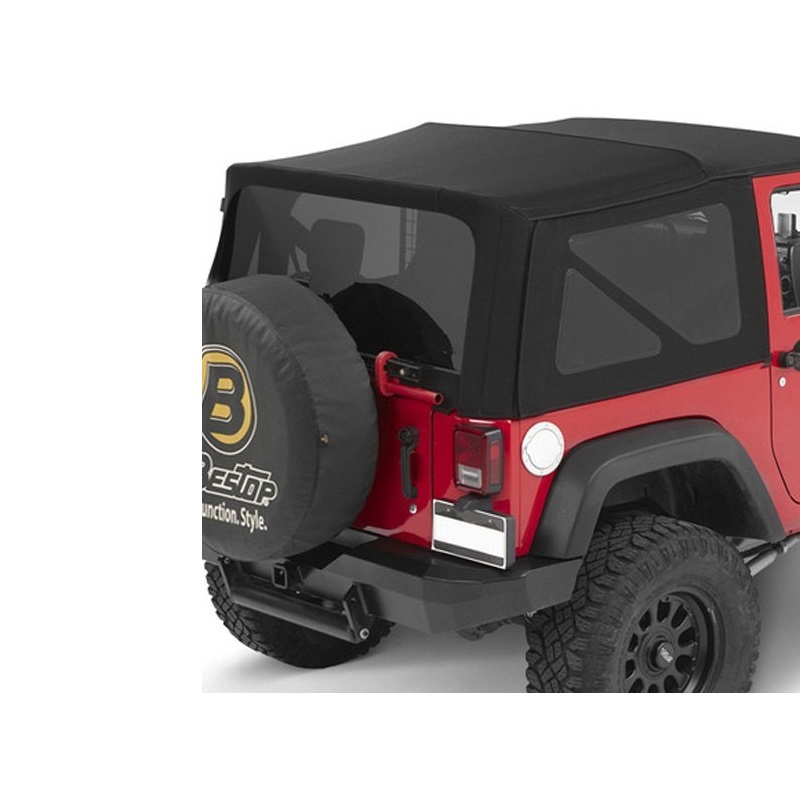 Jeep Wrangler JK 3D 2007-2018 Soft Top by Bestop x-power 4x4 1
