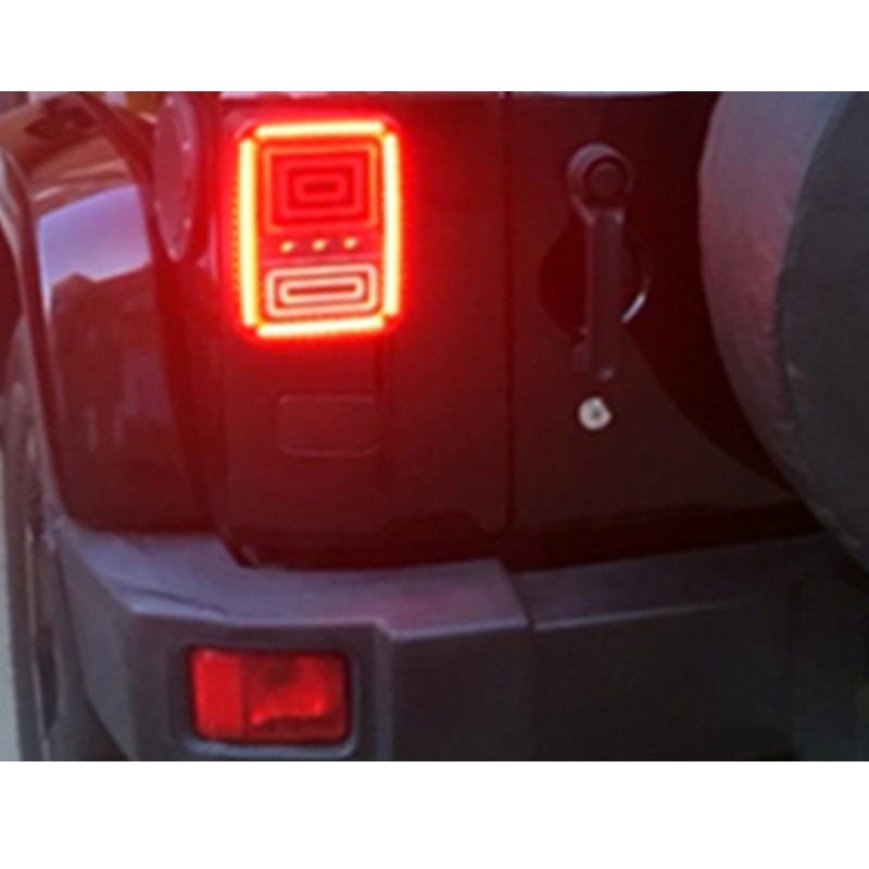 Jeep Wrangler JK LED Tail Lights - G4 Applied