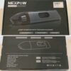 AKB-V600 12V Battery Jump Starter 7200mAh And Vacuum Cleaner - NEXPOW - The actual box the client will receive on a front and rear view, displaying the SKU, specs, NEXPOW brand logo and more.