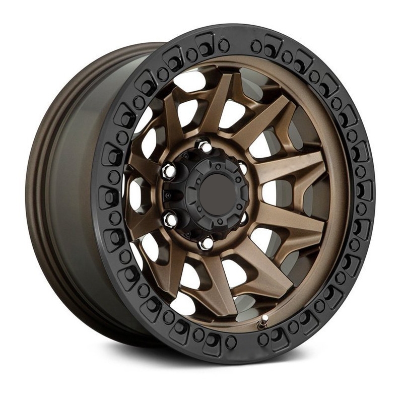 Aluminum Wheels 18″ 6×139.7 – Black Matte Type [Covert]