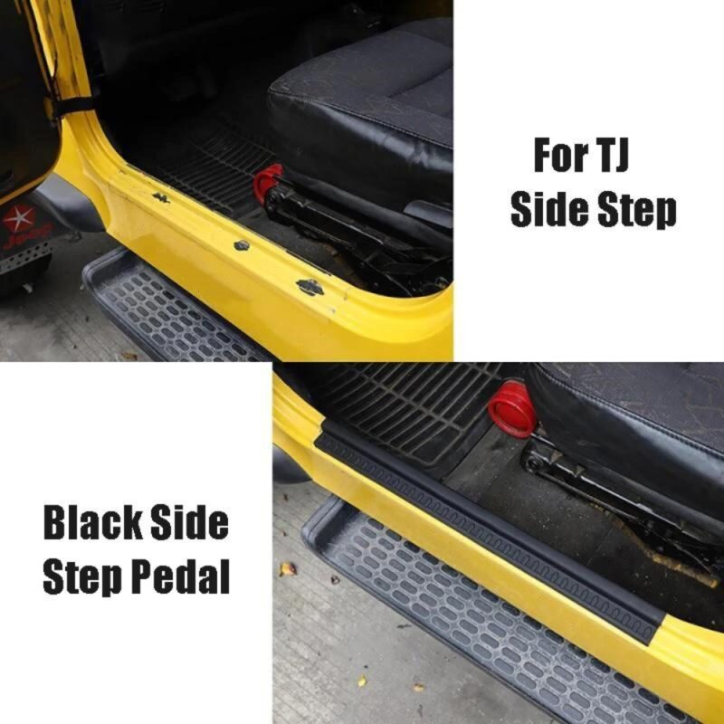 Jeep Wrangler TJ ΟΕΜ Side Steps Applied