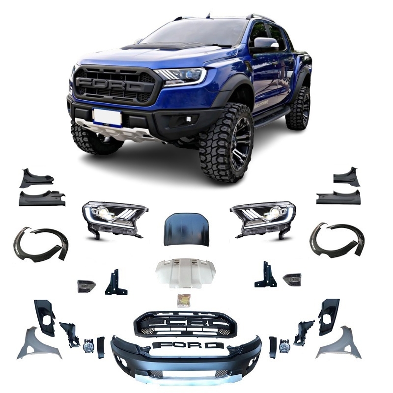 Ford Ranger T6 2012-2016 Body Kit Wide Raptor Type (1)