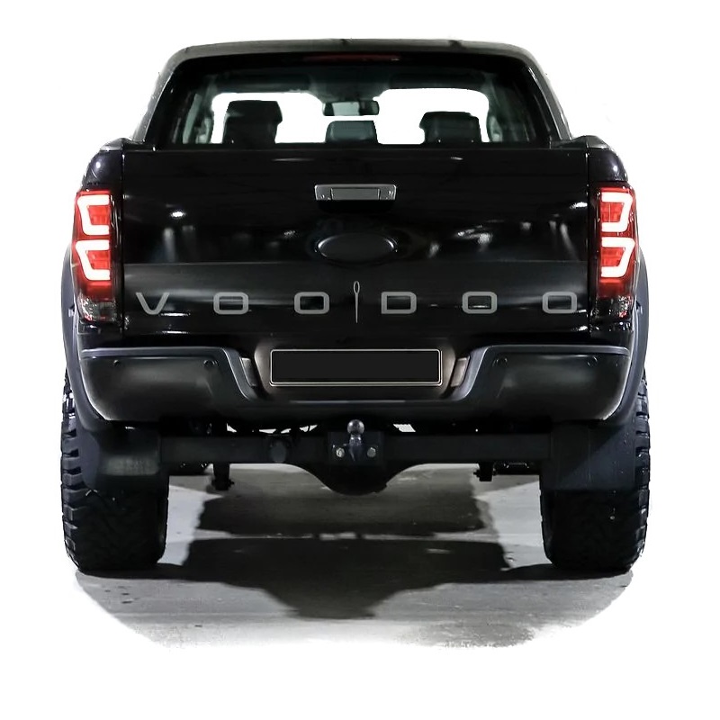 Ford Ranger T6 2012-2016 Smoked LED Tail Lights - Triple