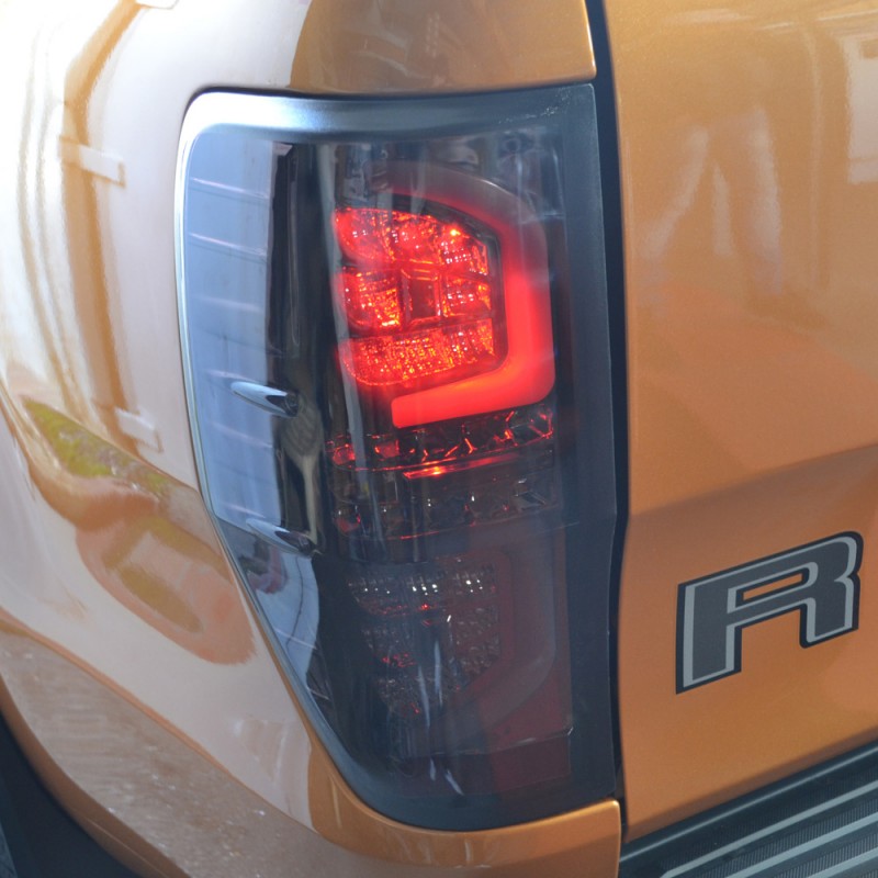 Ranger LED Tail Lights Brakes Function Showcase