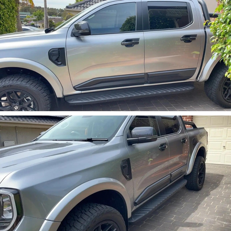 Ford Ranger T9 2023+ Body Cladding Double View