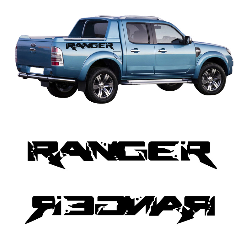 Ford Ranger Logo Bed Side Sticker Thumbnail