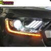 Ford Ranger Mustang Style LED Headlights Applied