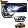 Ford Ranger Mustang Style LED Headlights Thumbnail