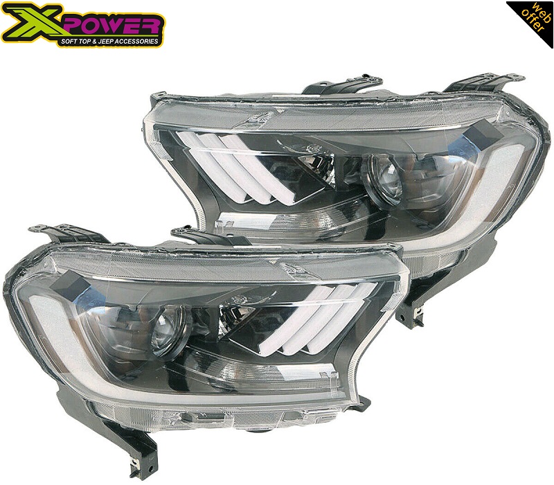 Ford Ranger Mustang Style Headlights Full LED Product