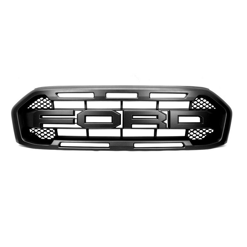 Front product image showing the Ford Ranger XLT T8 2019-22 Front Grille - Raptor Type