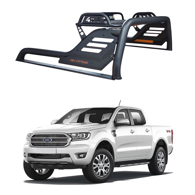 Thumbnail / main presentation photo of the Ford Ranger T7/T8 2016+ Roll Bar Off Road - Metal T1000.