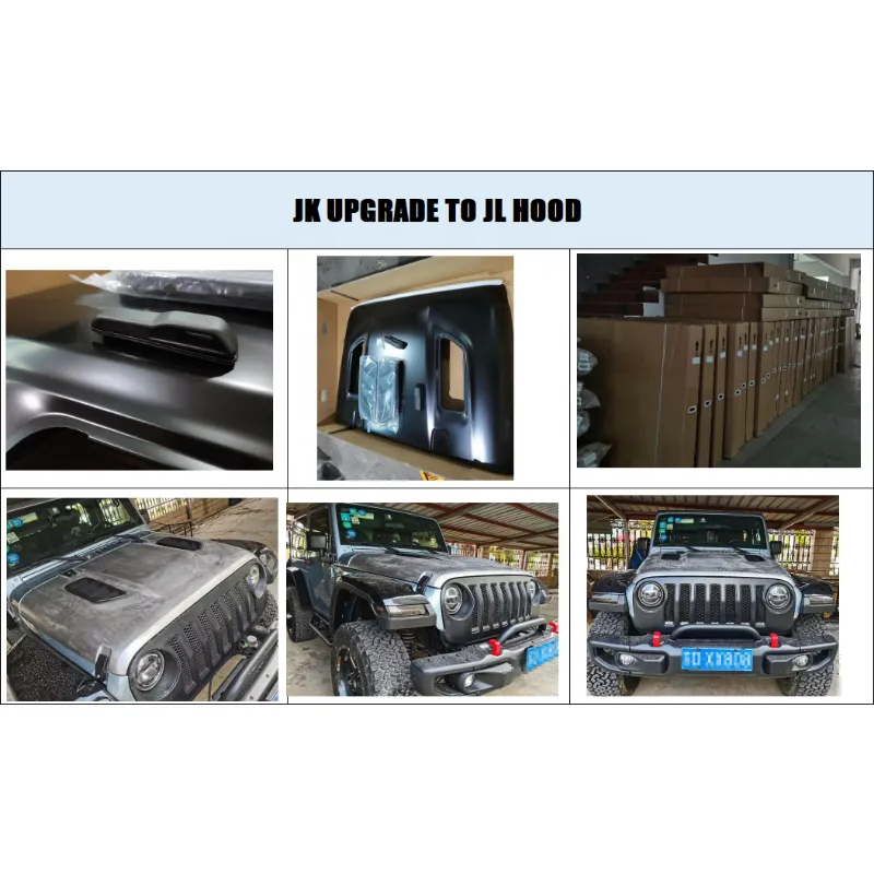 Jeep Wrangler JK Body Kit Hood