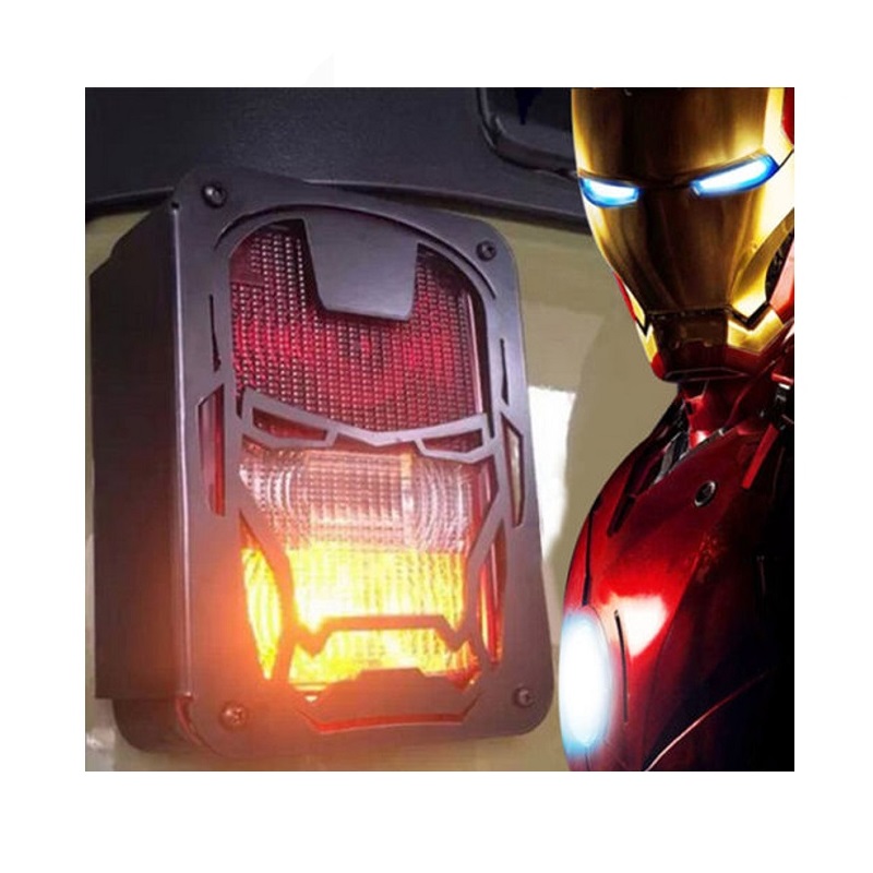 Jeep Wrangler JK Taillight Covers [Ironman] Application