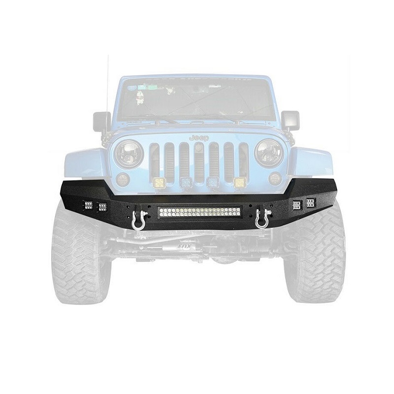 Jeep Wrangler JK Front Bumper HD LED - Limper Applied 3