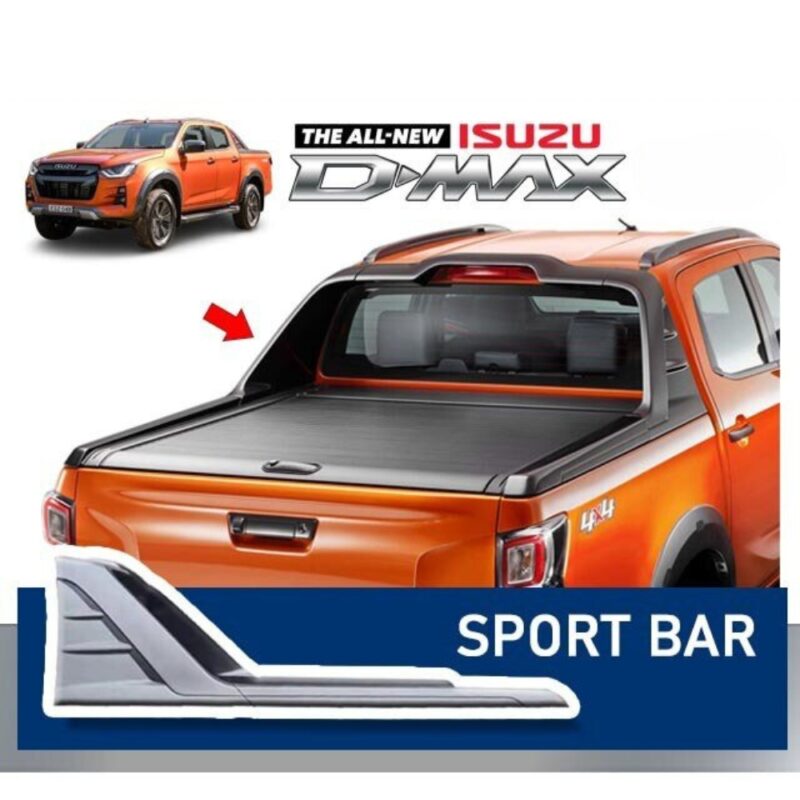 Isuzu D-Max 2019+ Χειροκίνητο Ρολό Αλουμινίου Με ΑBS Roll Bar (4)