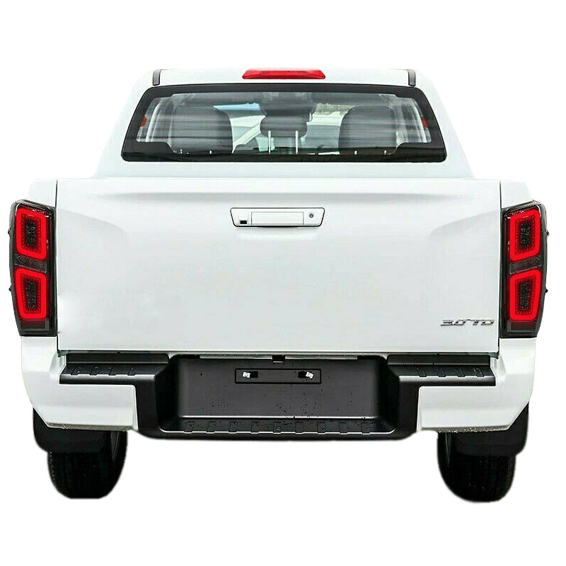 Isuzu D-Max 2019+ Smoked LED Taillights - Square Applied