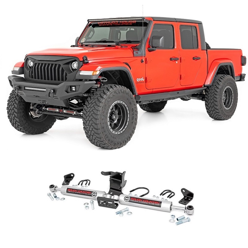 Jeep Gladiator (JT) 2019+ Dual Steering Stablizer Rough Country X-Power off road 4x4
