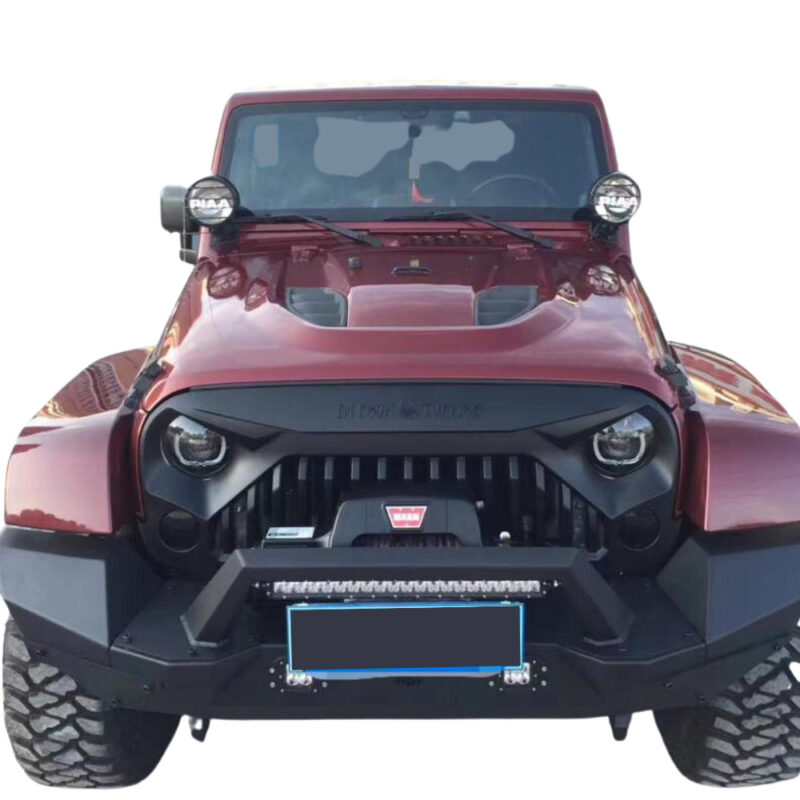 Jeep Wrangler JK 2007-18 Front Bumper U-Bar HD LED - Shard Applied 2