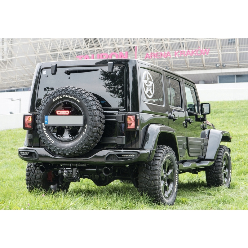 Jeep Wrangler JK LED Rear Bumper - Sundancer Applied 1
