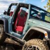 Jeep Wrangler Doors-Off Mirror Kit Application