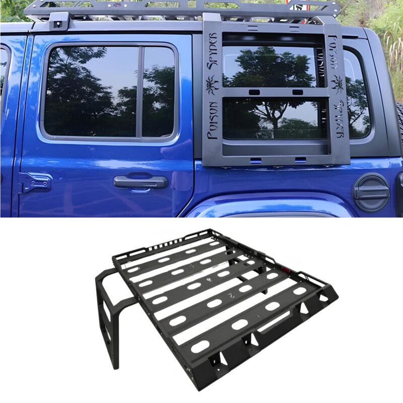 Jeep Wrangler (JL) 2018+ Roof Rack With Ladder