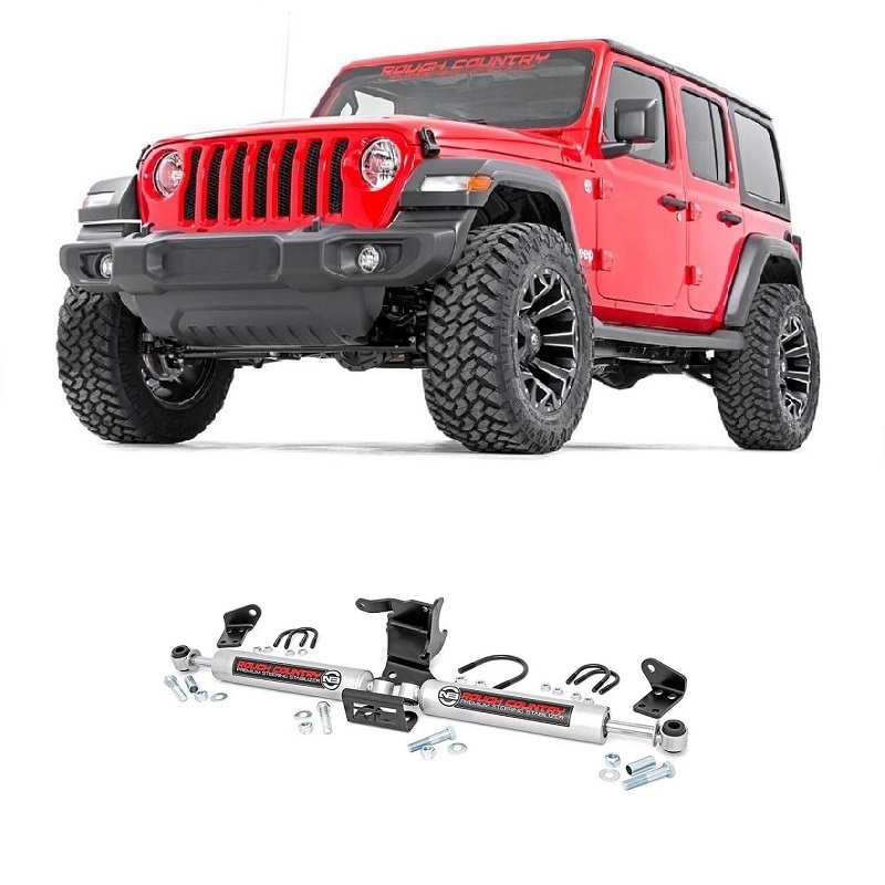 Jeep Wrangler JL 2018+ Dual Steering Stablizer Rough Country X-Power off road 4x4