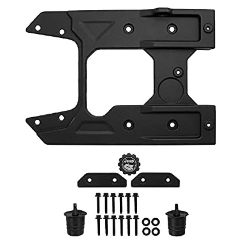 Jeep Wrangler JL Spare Tire Carrier Components 3