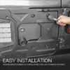 Jeep Wrangler JL Spare Tire Carrier Installation