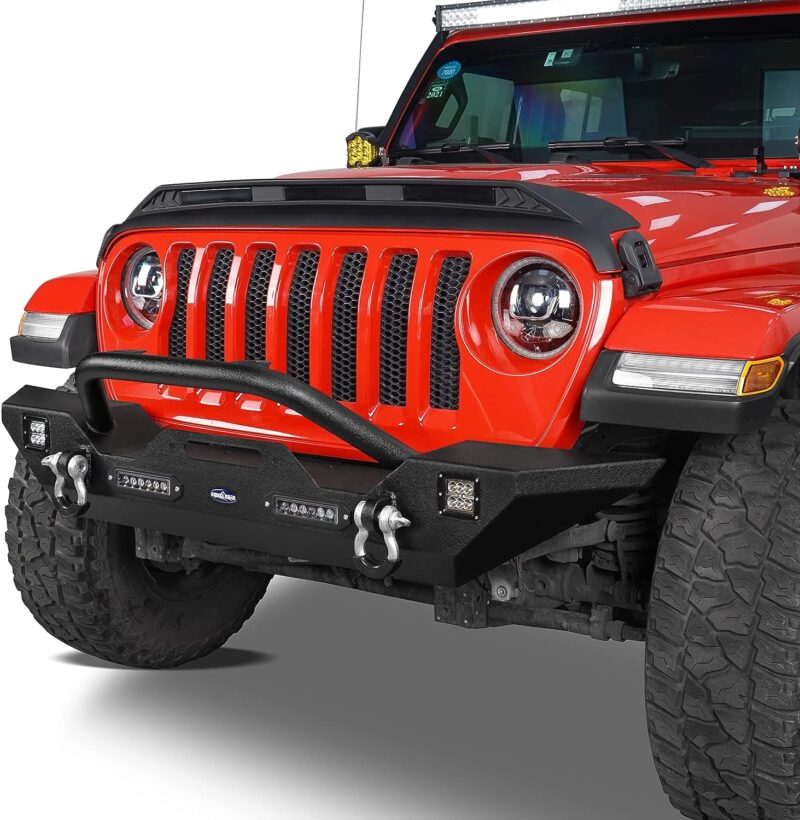 Jeep Wrangler JL 2018+ / Gladiator JT 2019+ Front Bumper U-Bar HD LED - Different Applied
