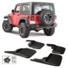 Jeep Wrangler JK Mud Flaps Thumbnail