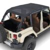 Jeep Wrangler JΚ 2007-2018 Extended Bikini Mesh Black 4Drs Without Windshield Header x-power 4x4