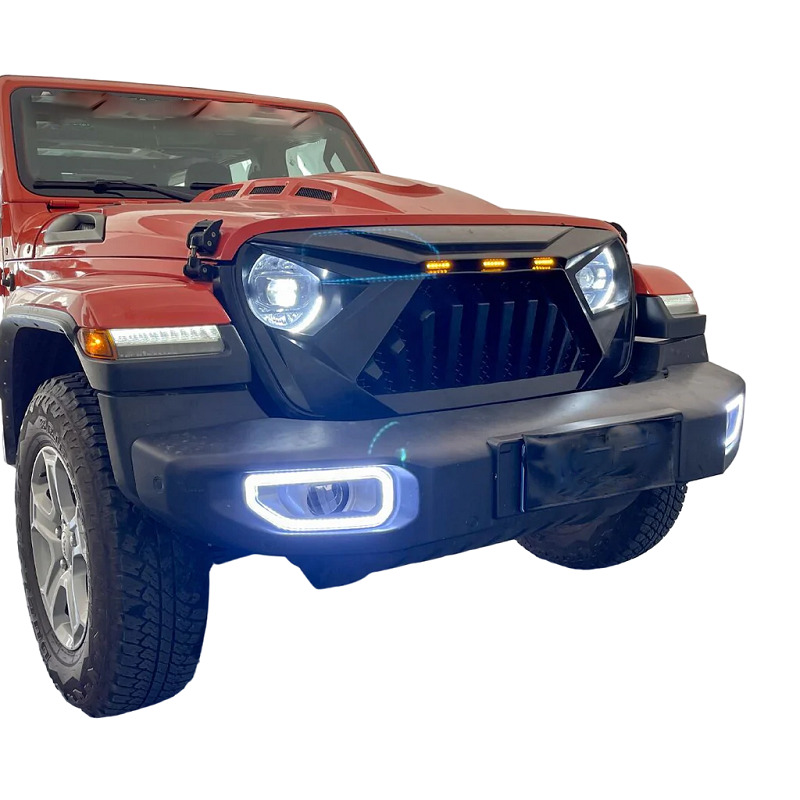 Jeep Wrangler JL/Gladiator JT LED Fog Light Covers 1