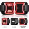 Jeep Wrangler JL Smoked LED Tail Lights [G1] Functions