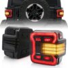 Jeep Wrangler JK/JL Smoked LED Tail Lights - BSD Thumbnail