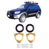 Thumbnail - Base product presentation photo of Toyota RAV4 II Lift Kit 4cm - ORE4x4 together with the lifted vehicle.
