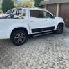 Mercedes X-Class 2017+ Side Body Cladding Product Applied Rear Side View