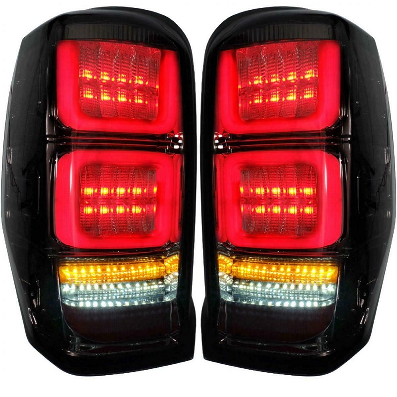 Mitsubishi L200 Triton 2019+ Smoked LED Taillights - Complete All Functions