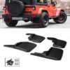 Jeep Wrangler JK Mud Guards Components