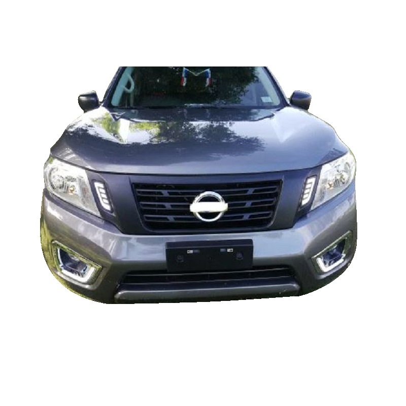 Front product image showing the Nissan Navara NP300 2015+ Front LED Grille DRL - Nismo Type