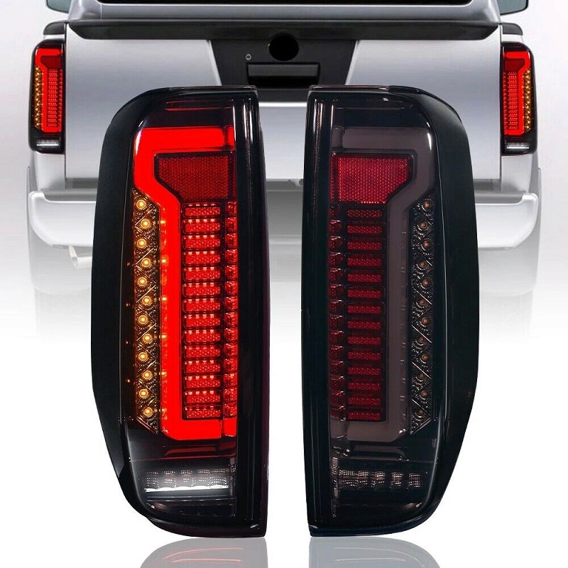 Nissan Navara D40 2005-2015 Smoked LED Tail Lights - Oregon Product