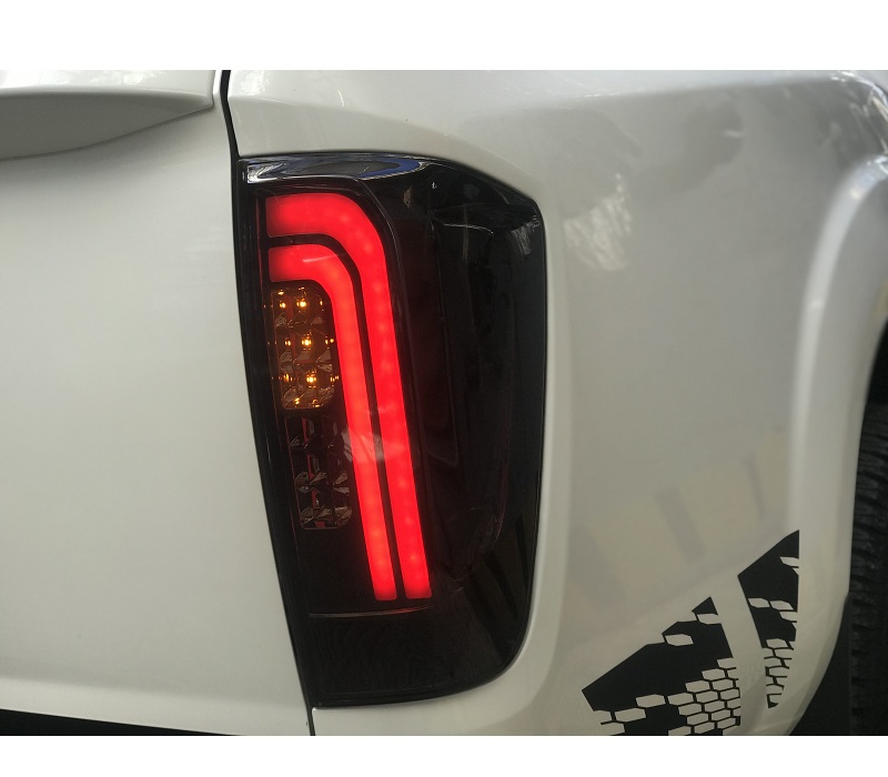 LED Taillights For Nissan Navara Brakes Function Showcase