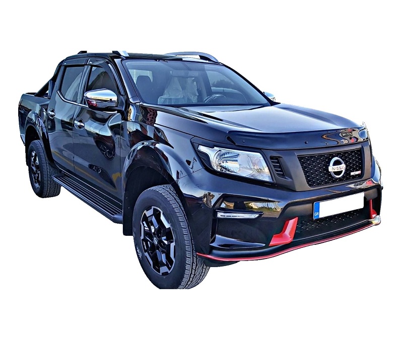 Side image of the Nissan Navara with the Nissan Navara NP300 2015+ Front Grille - Type Nismo