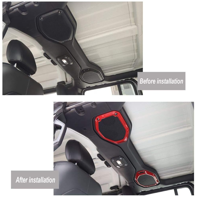 Roof audio Decoration Cover for Jeep Gladiator (JT) 2020++ Gladiator JT 2020+